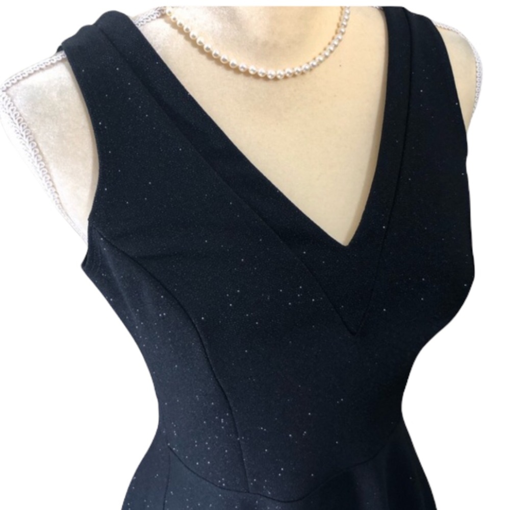 Jump Women’s Black Fit & Flare Mini Sparkle Dress Size 3 NWT - Picture 4 of 14